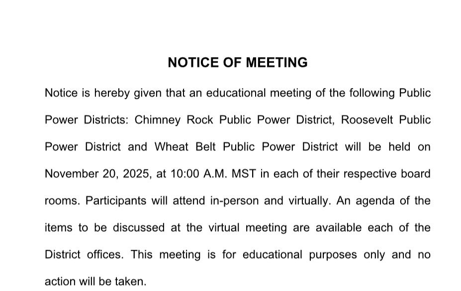 11.20 SPECIAL MEETING